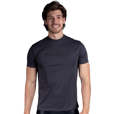 Primal Casual Men's Black T-Shirt