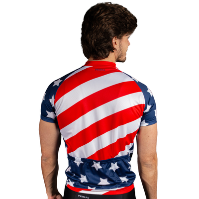 American Flag Men's Sport Cut Jersey