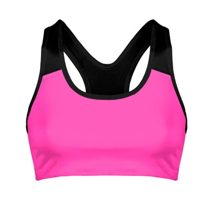 Hot Pink Women's Sports Bra