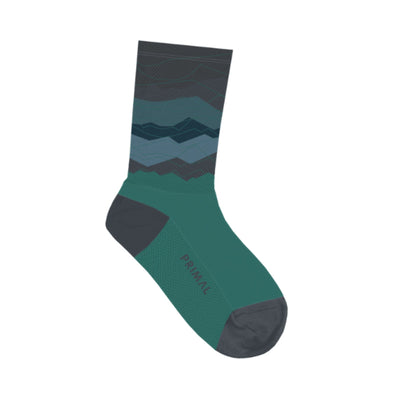 Mountain Green Tall Socks